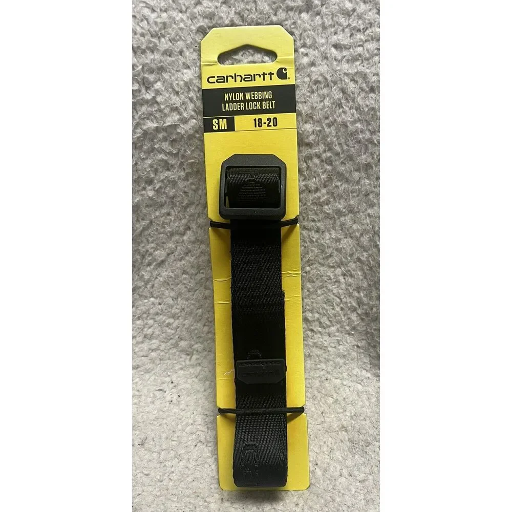 Carhartt Nylon Webbing Ladder‎ Lock Belt WB5661-K Size Small 18 - 20 New Boys